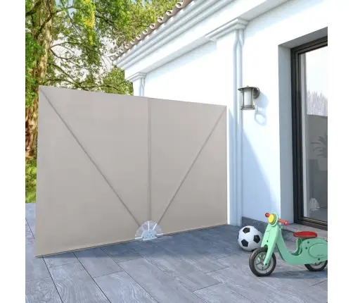 Saliekama Terases Sānu Markīze, Krēmkrāsā, 240X160 Cm Vidaxl