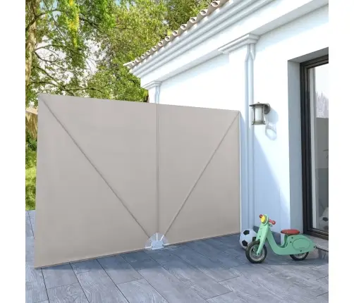 Saliekama Terases Sānu Markīze, Krēmkrāsā, 300X200 Cm Vidaxl