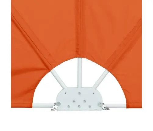 Saliekama Terases Sānu Markīze, Sarkanbrūna, 300X150 Cm Vidaxl