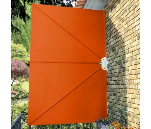 Saliekama Terases Sānu Markīze, Sarkanbrūna, 300X200 Cm Vidaxl