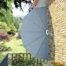 Saliekama Terases Sānu Markīze, Pelēka, 160 Cm Vidaxl