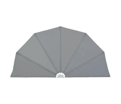 Saliekama Terases Sānu Markīze, Pelēka, 200 Cm Vidaxl