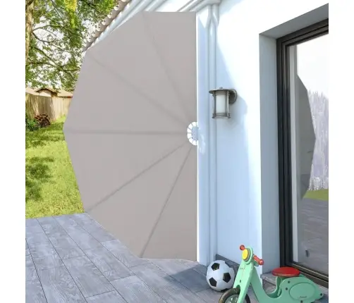 Saliekama Terases Sānu Markīze, Krēmkrāsā, 160 Cm Vidaxl