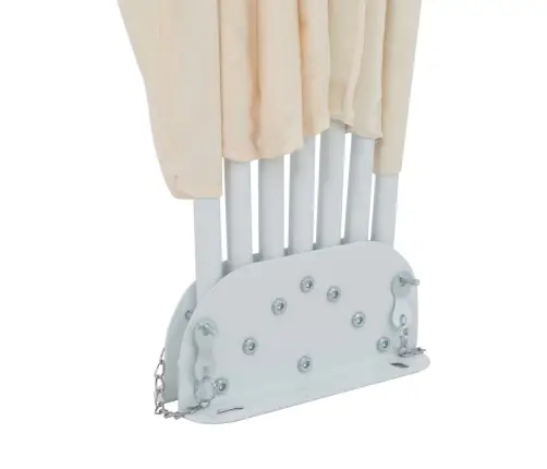 Saliekama Terases Sānu Markīze, Krēmkrāsā, 160 Cm Vidaxl