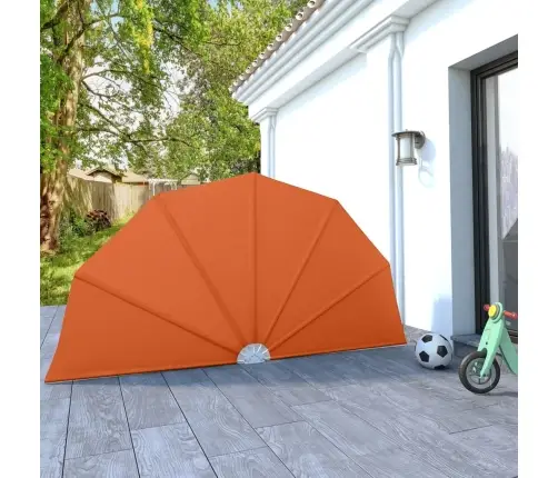 Saliekama Terases Sānu Markīze, Sarkanbrūna, 160 Cm Vidaxl
