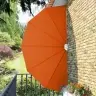 Kokkupandav Terrassi Külgmarkiis Terrakota 200 Cm