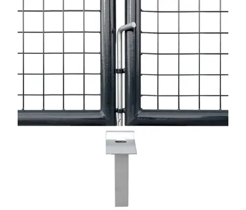 Tinkliniai Sodo Vartai, Cinkuotas Plienas, 300X200 cm Pilki