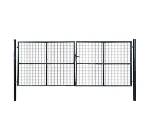 Võrgust Aiavärav, Tsingitud Teras, 400 X 150 cm Hall