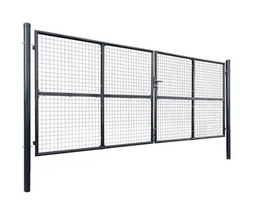 Võrgust Aiavärav, Tsingitud Teras, 400 X 150 cm Hall