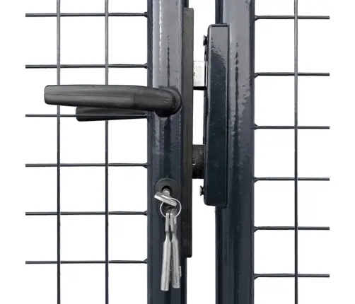 Sieta Žoga Vārti, 400X200 Cm, Cinkots Tērauds, Pelēks Vidaxl