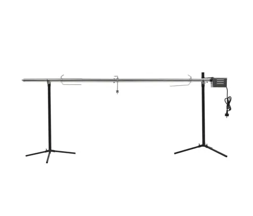 Grils Ar Motoru, 207X45X81 Cm, Nerūsējošs Tērauds   Vidaxl