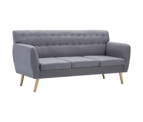 3-Kohaline Diivan, Kangapolster, 172 X 70 X 82 cm Helehall