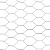 Vielos Tinklas Su Pvc Danga, Pilkas, 25X1M