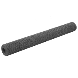 Vielos Tinklas Višč., Pilkas, 25X1,2M, Pvc Dengtas Plienas