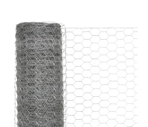 Vielinis Tinklas Viščiukams, Sidabrinis, 25X1,5M, Plienas