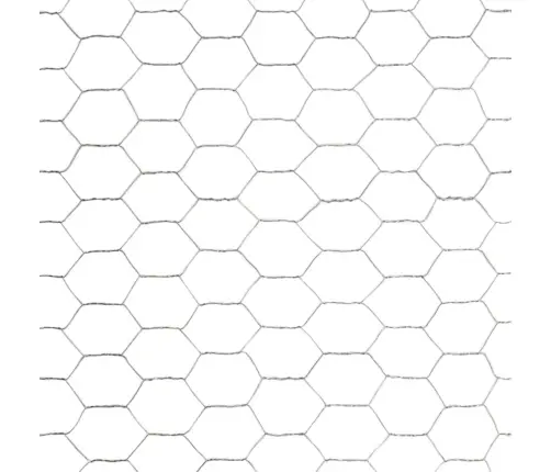 Vielinis Tinklas Viščiukams, Sidabrinis, 25X1,5M, Plienas