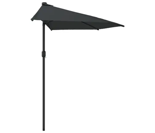 Balkona Saulessargs Ar Alumīnija Kātu, Pelēks, 300X155 Cm Vidaxl Balkona Saulessargs Ar Alumīnija Kātu, Pelēks, 300X155 Cm Vidaxl