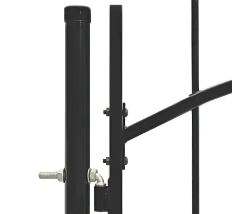 Sodo Vartai, Juodi, 1X1,75M, Plienas