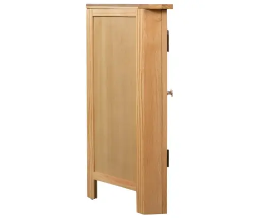 Stūra Skapis, 80X33,5X78 Cm, Ozola Masīvkoks Vidaxl