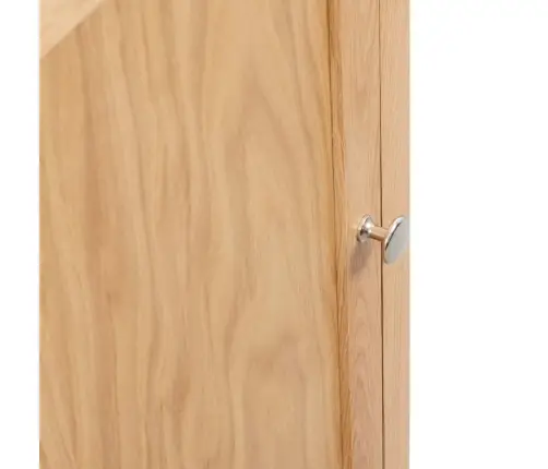 Stūra Skapis, 59X45X80 Cm, Ozola Masīvkoks Vidaxl