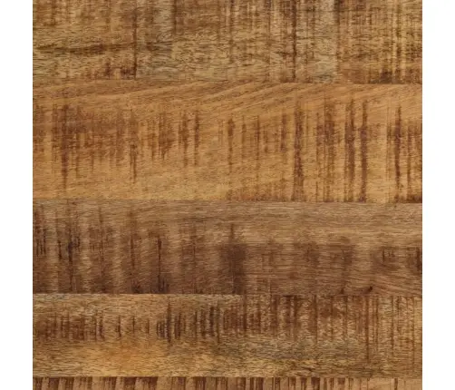 Kafijas Galdiņš, 100 Cm, Neapstrādāts Mango Koks, Tērauds Vidaxl