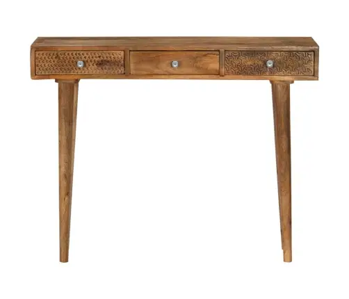 Konsoollaud, Mangopuit, 102 X 30 X 79 Cm