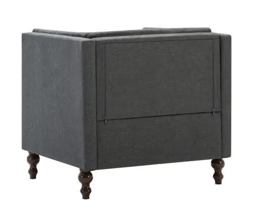 Atpūtas Krēsls, Tumši Pelēks Audums Vidaxl