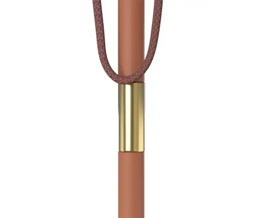 Päikesevari Puidust Postiga, 150 X 200 cm Pruunikashall