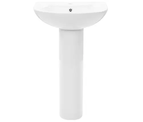 Laisvai Past. Praustuvas Su Koja, Baltas, 520X440X190Mm, Ker.