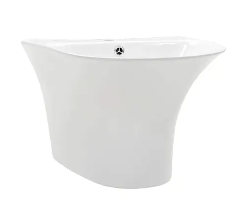 Basin Valge 47 X 45 X 37 Cm Glaseeritud Keraamika