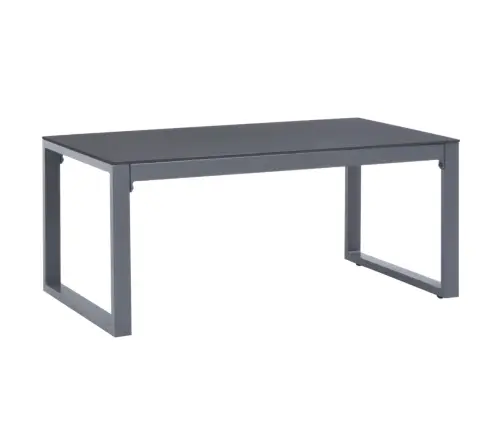 Trīsdaļīgs Dārza Dīvānu Komplekts, Spilveni, Melns, Alumīnijs Vidaxl