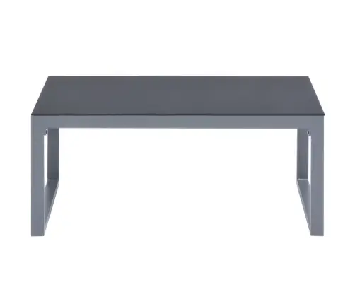 Trīsdaļīgs Dārza Dīvānu Komplekts, Spilveni, Melns, Alumīnijs Vidaxl