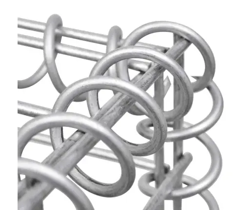 Gabions, Augstā Puķu Kaste, Cinkots Tērauds, 540X90X50 Cm Vidaxl