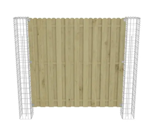 Tvorelės Stulpas 2 Pcs Sidabro 20 X 20 X 190 Cm Metalas