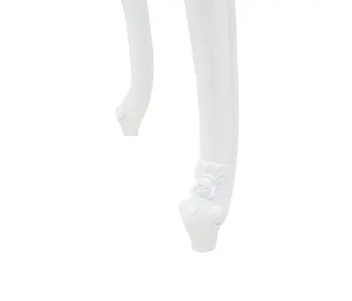 Söögilaud, 179 X 89 X 81 cm Kõrgläikega Valge