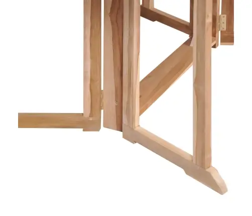 7-Daļīgs Dārza Mēbeļu Komplekts, Saliekams, Masīvs Tīkkoks Vidaxl