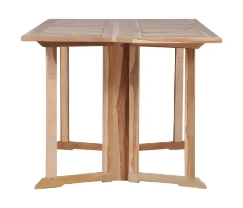 7-Daļīgs Dārza Mēbeļu Komplekts, Saliekams, Masīvs Tīkkoks Vidaxl