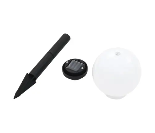 Sfēriskas Āra Led Solārās Lampas, 4 Gab., 15 Cm, Rgb Vidaxl