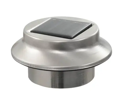 Päikesepatareiga Aiavalgustid, 6 Tk, Led Ümmargune 12 Cm Valge