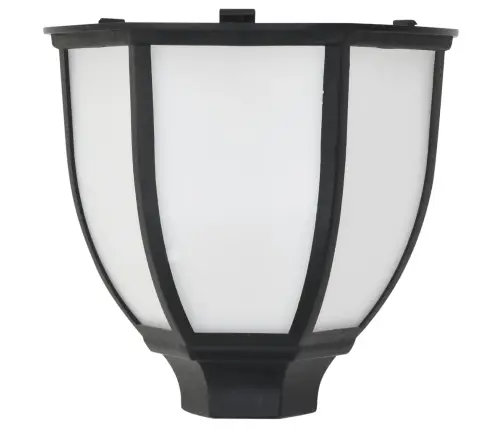 Saulės Energija Įkraunami Lauko Led Šviestuvai, 3Vnt., Juodi