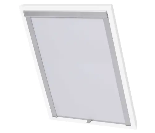 Ruļļu Žalūzijas, Gaismu Necaurlaidīgas, Baltas, Pk06 Vidaxl