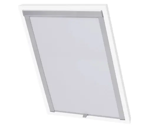 Ruļļu Žalūzijas, Gaismu Necaurlaidīgas, Baltas, Pk08 Vidaxl