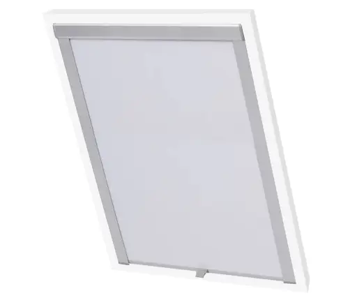 Ruļļu Žalūzijas, Gaismu Necaurlaidīgas, Baltas, Sk06 Vidaxl