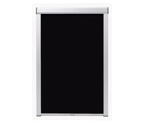 Ruļļu Žalūzijas, Gaismu Necaurlaidīgas, Melnas, Ck02 Vidaxl