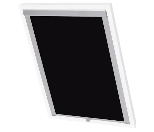 Ruļļu Žalūzijas, Gaismu Necaurlaidīgas, Melnas, Mk08 Vidaxl Ruļļu Žalūzijas, Gaismu Necaurlaidīgas, Melnas, Mk08 Vidaxl