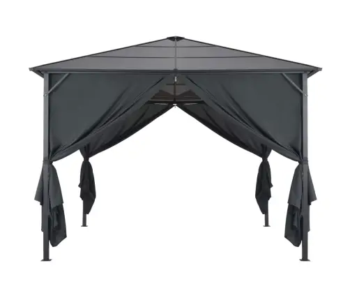 Varjualune, Kardinaga, Alumiinium, 3 X 3 M, Must