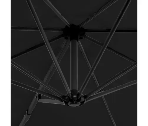 Dārza Saulessargs Ar Alumīnija Kātu, Antracītpelēks, 300 Cm Vidaxl Dārza Saulessargs Ar Alumīnija Kātu, Antracītpelēks, 300 Cm Vidaxl