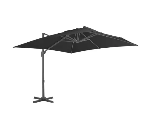 Konsooldisainiga Päikesevari, Alumiinium, 300X300 Cm Antratsiit