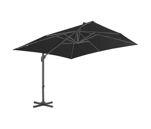 Konsooldisainiga Päikesevari, Alumiinium, 300X300 Cm Antratsiit