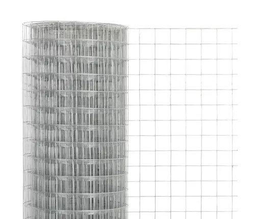 Stiepļu Žogs, Cinkots Tērauds, 10X1,5 M, Sudraba Krāsā Vidaxl